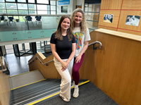 Jenna Campbell and Olivia Ness are former Inverclyde school pupils who are returning to local classrooms as teachers.